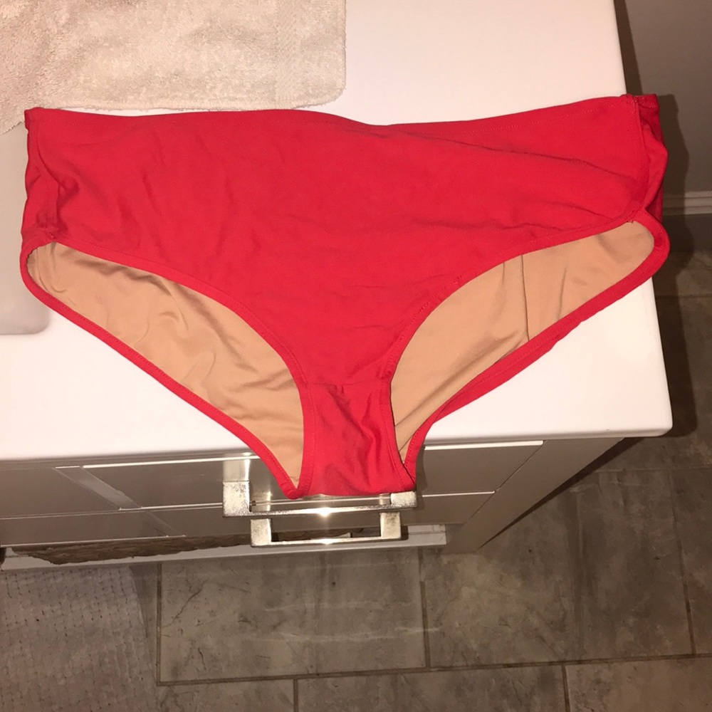 J crew red bikini bottom